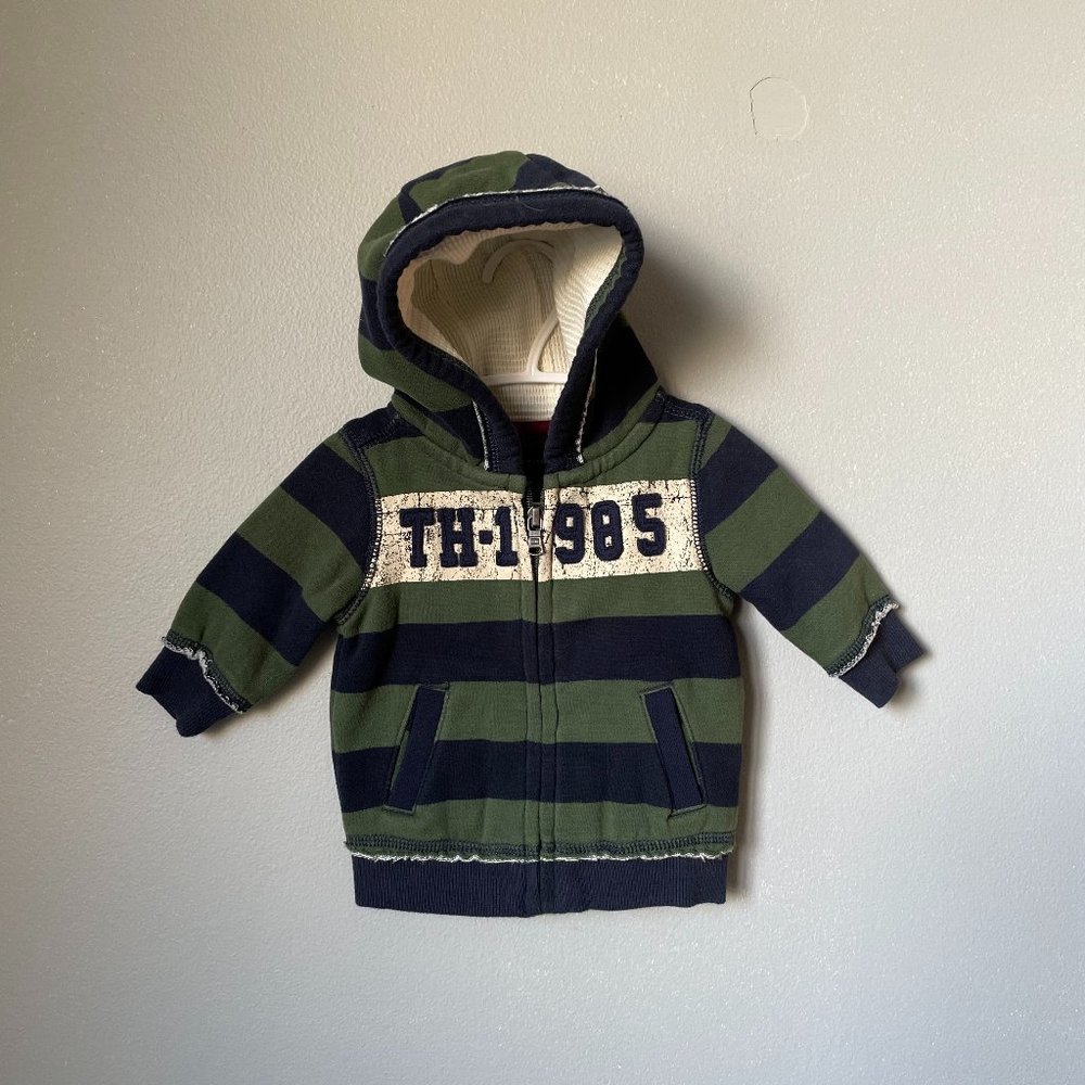 3-6 MONTHS TOMMY HILFIGER HOODIE SWEATER